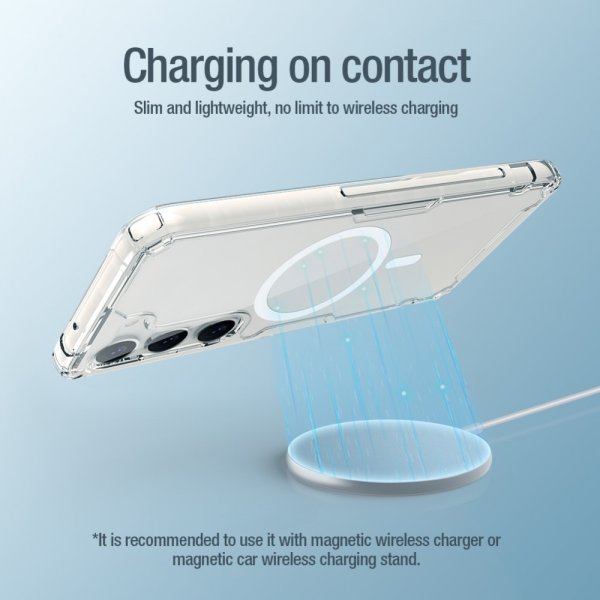 Nillkin Samsung Galaxy S23 Plus Cover Nature Pro Series MagSafe Transparent