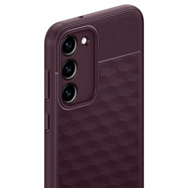 Caseology Samsung Galaxy S23 Plus Cover Parallax Burgundy