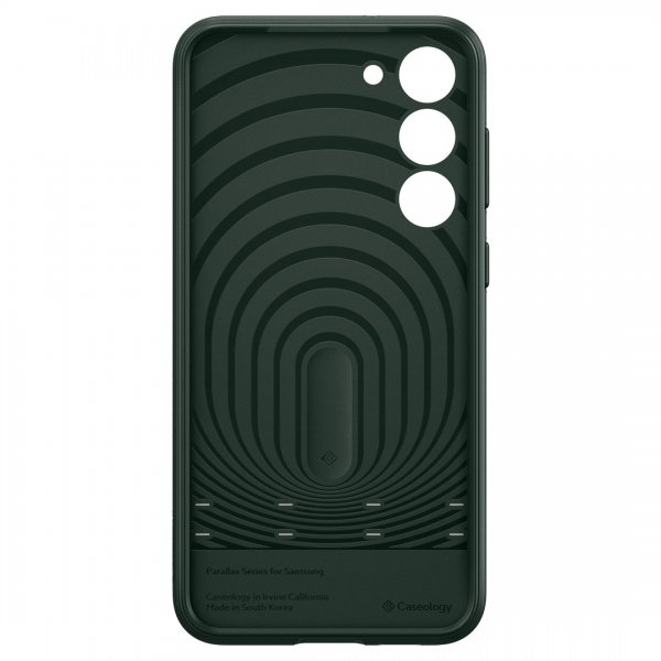 Caseology Samsung Galaxy S23 Plus Cover Parallax Midnight Green
