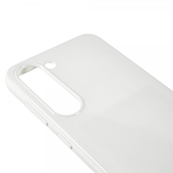 Samsung Galaxy S23 Plus Cover Pearl Jelly Hvid