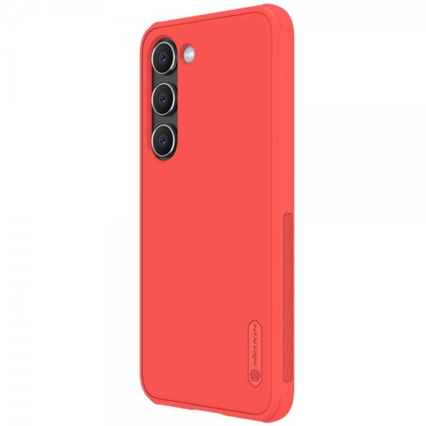 Nillkin Samsung Galaxy S23 Plus Cover Super Frosted Shield Pro Rød
