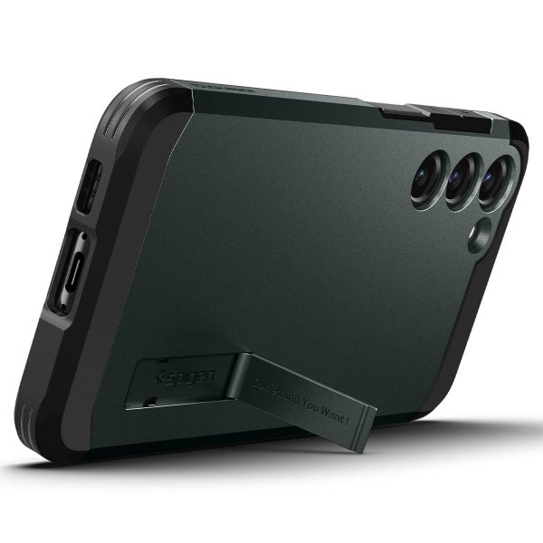 Spigen Samsung Galaxy S23 Plus Cover Tough Armor Abyss Green