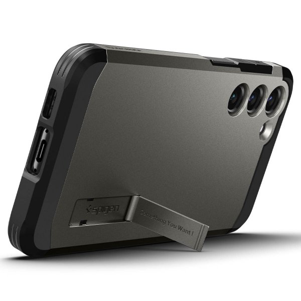 Spigen Samsung Galaxy S23 Plus Cover Tough Armor Gunmetal