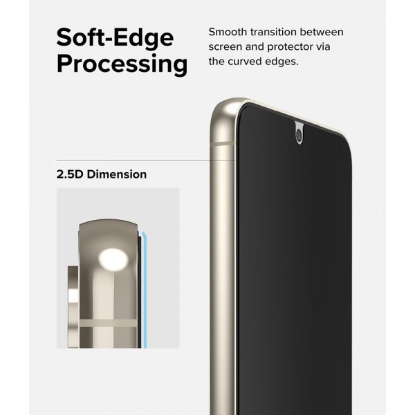 Ringke Samsung Galaxy S23 Plus Skærmbeskyttelse Privacy Glass
