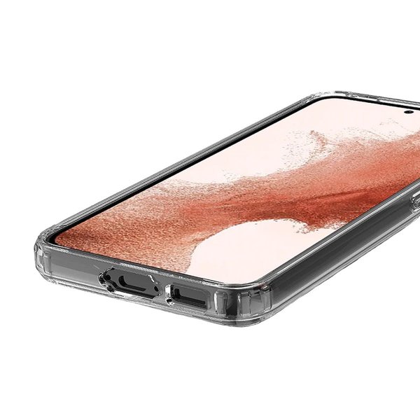 Rvelon Samsung Galaxy S23 Plus Cover Stødsikkert Gennemsigtigt