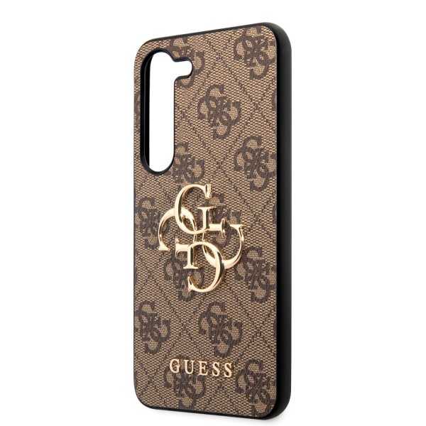 Guess Samsung Galaxy S23 Cover 4G Logo Brun