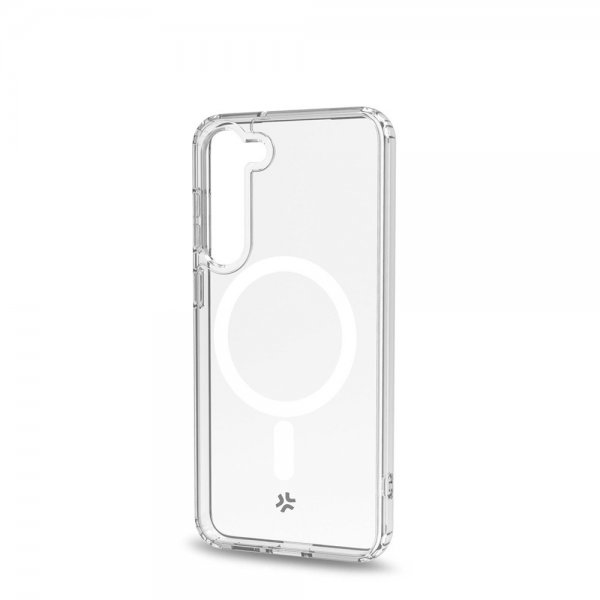 Celly Samsung Galaxy S23 Cover GELSKINMAG MagSafe Transparent