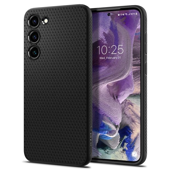 Spigen Samsung Galaxy S23 Cover Liquid Air Mat Sort