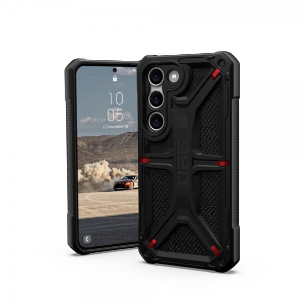 Urban Armor Gear (UAG) Samsung Galaxy S23 Cover Monarch Kevlar Black