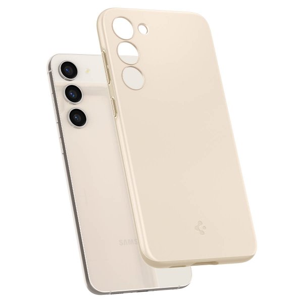Spigen Samsung Galaxy S23 Cover Thin Fit Pearled Ivory