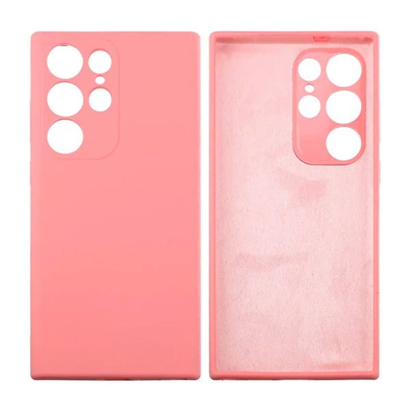 Samsung Galaxy S23 Ultra Cover Silikone Rosa