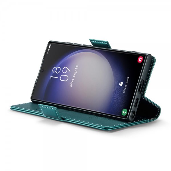 CaseMe Samsung Galaxy S23 Ultra Cover 023 Series Grøn
