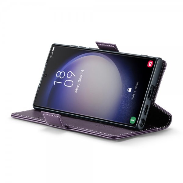 CaseMe Samsung Galaxy S23 Ultra Etui 023 Series Lilla