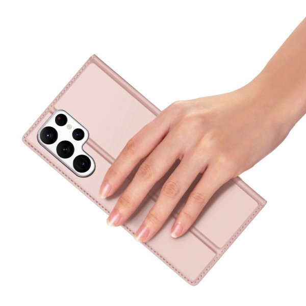 Dux Ducis Samsung Galaxy S23 Ultra Cover Skin Pro Series Rosa