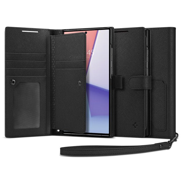 Spigen Samsung Galaxy S23 Ultra Cover Wallet S Plus Sort