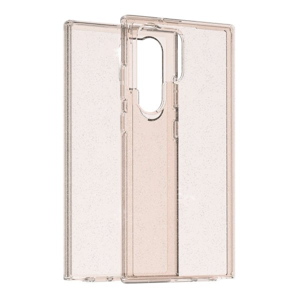 Samsung Galaxy S23 Ultra Cover Glitter MagSafe Guld