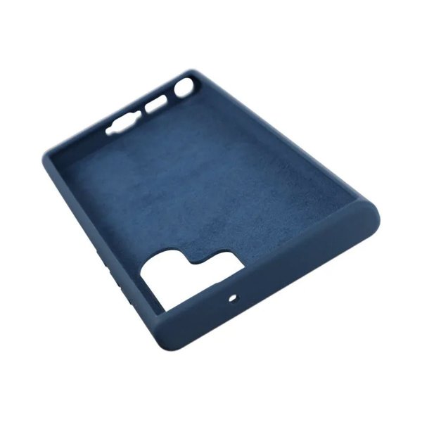 Rvelon Samsung Galaxy S23 Ultra Silikone Cover Blå
