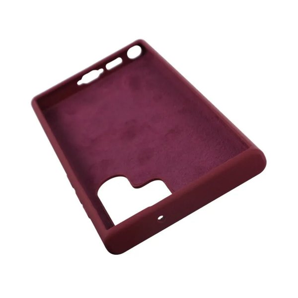 Rvelon Samsung Galaxy S23 Ultra Silikone Cover Rød