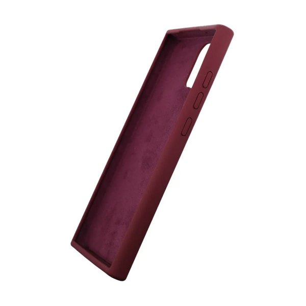 Rvelon Samsung Galaxy S23 Ultra Silikone Cover Rød