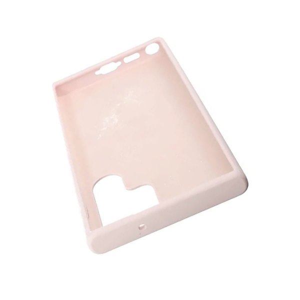 Rvelon Samsung Galaxy S23 Ultra Cover Silikone Sandrosa