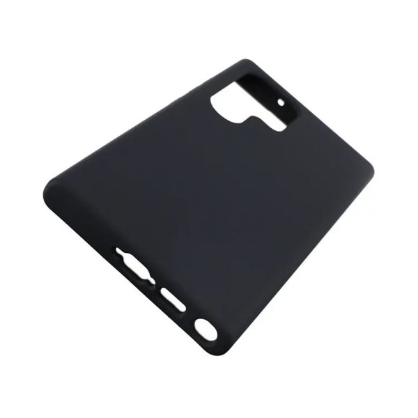 Rvelon Samsung Galaxy S23 Ultra Cover Silikone Sort