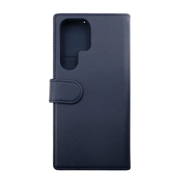 Rvelon Samsung Galaxy S23 Ultra Cover Magnetisk Aftageligt Etui Blå