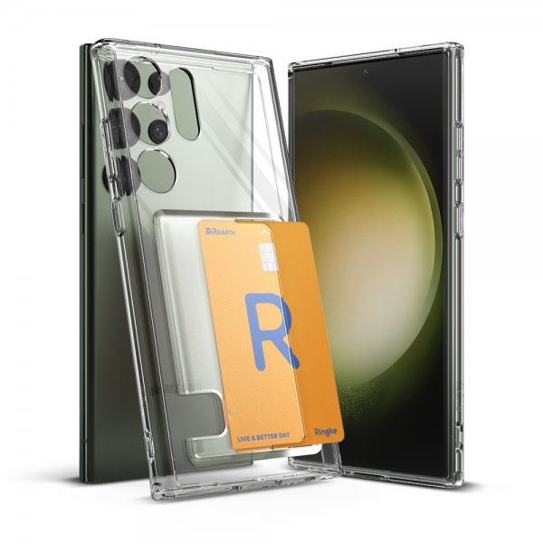 Ringke Samsung Galaxy S23 Ultra Cover Fusion Card Clear