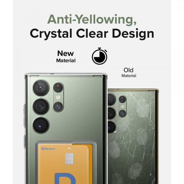 Ringke Samsung Galaxy S23 Ultra Cover Fusion Card Clear