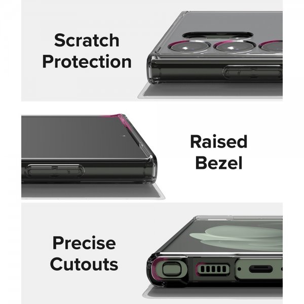 Ringke Samsung Galaxy S23 Ultra Cover Fusion Matte Smoke Black