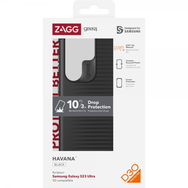 Gear4 Samsung Galaxy S23 Ultra Cover Havana Sort
