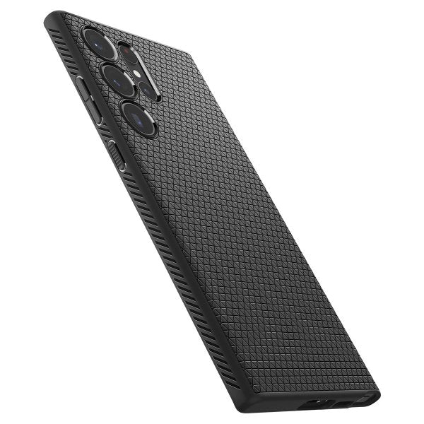 Spigen Samsung Galaxy S23 Ultra Cover Liquid Air Matte Black