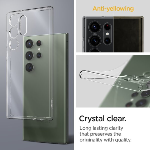 Spigen Samsung Galaxy S23 Ultra Cover Liquid Crystal Crystal Clear