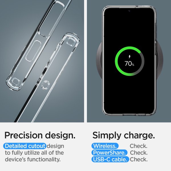 Spigen Samsung Galaxy S23 Plus Cover Liquid Crystal Crystal Clear