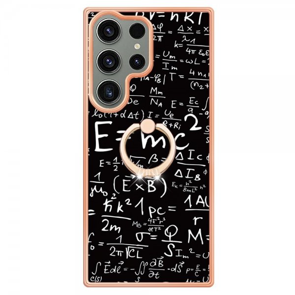 Samsung Galaxy S23 Ultra Cover med Fingerring Motiv Ligninger