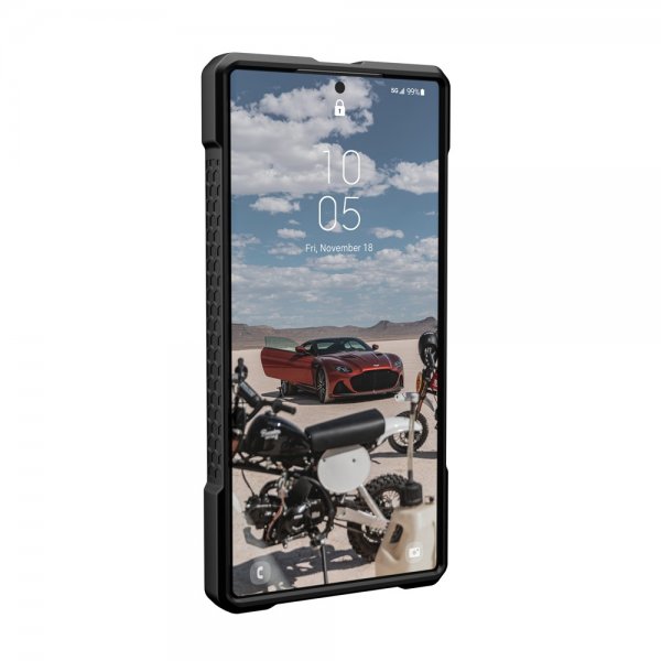 Urban Armor Gear (UAG) Samsung Galaxy S23 Ultra Cover Monarch Pro MagSafe Crimson