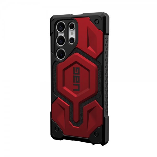 Urban Armor Gear (UAG) Samsung Galaxy S23 Ultra Cover Monarch Pro MagSafe Crimson
