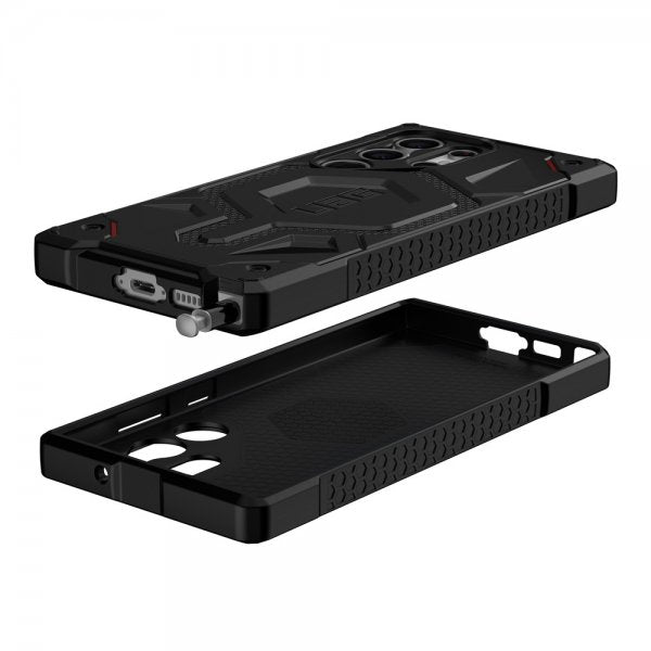 Urban Armor Gear (UAG) Samsung Galaxy S23 Ultra Cover Monarch Pro MagSafe Kevlar Black