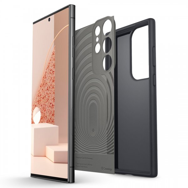 Caseology Samsung Galaxy S23 Ultra Cover Nano Pop Black Sesame