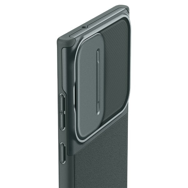 Spigen Samsung Galaxy S23 Ultra Cover Optik Armor Abyss Green