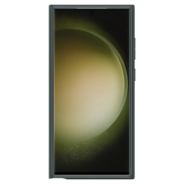 Spigen Samsung Galaxy S23 Ultra Cover Optik Armor Abyss Green