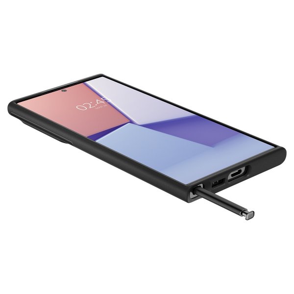 Spigen Samsung Galaxy S23 Ultra Cover Optik Armor Sort
