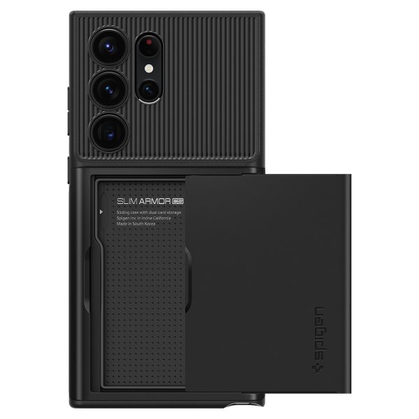 Spigen Samsung Galaxy S23 Ultra Cover Slim Armor CS Sort