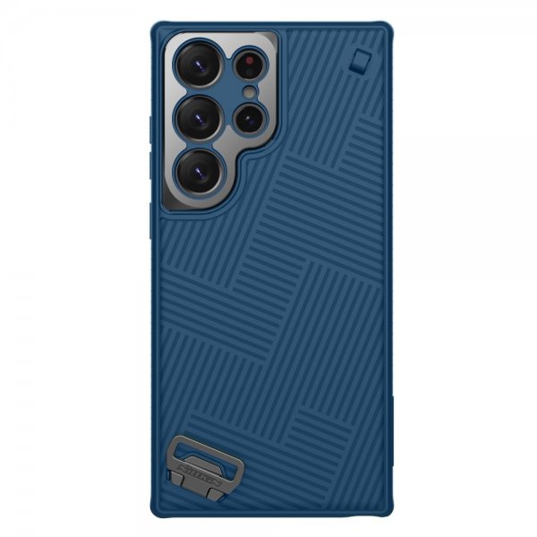 Nillkin Samsung Galaxy S23 Ultra Cover Strap Case Blå