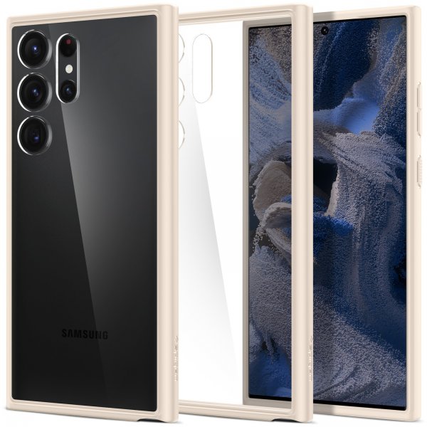 Spigen Samsung Galaxy S23 Ultra Cover Ultra Hybrid Sand Beige