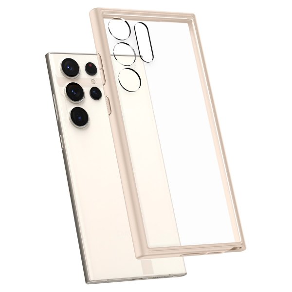 Spigen Samsung Galaxy S23 Ultra Cover Ultra Hybrid Sand Beige