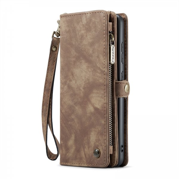 CaseMe Samsung Galaxy S24 FE Etui 008 Series Aftageligt Cover Brun