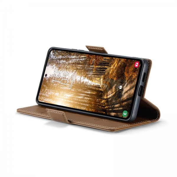 CaseMe Samsung Galaxy S24 FE Etui 023-serien Brun