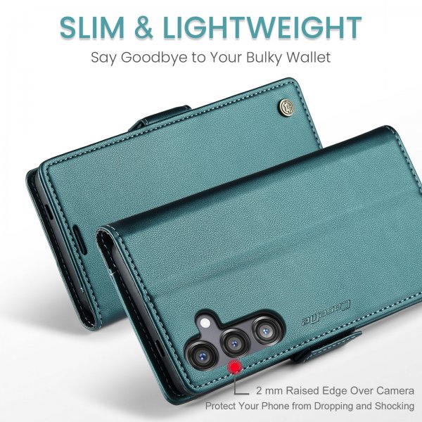 CaseMe Samsung Galaxy S24 FE Etui 023-serien Grøn