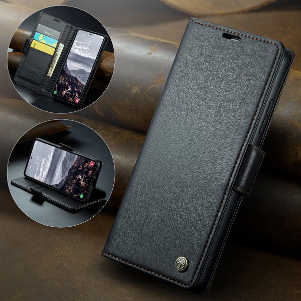 CaseMe Samsung Galaxy S24 FE Etui 023 Series Sort