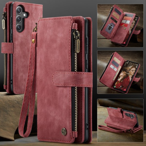 CaseMe Samsung Galaxy S24 FE Etui C30 Series Rød